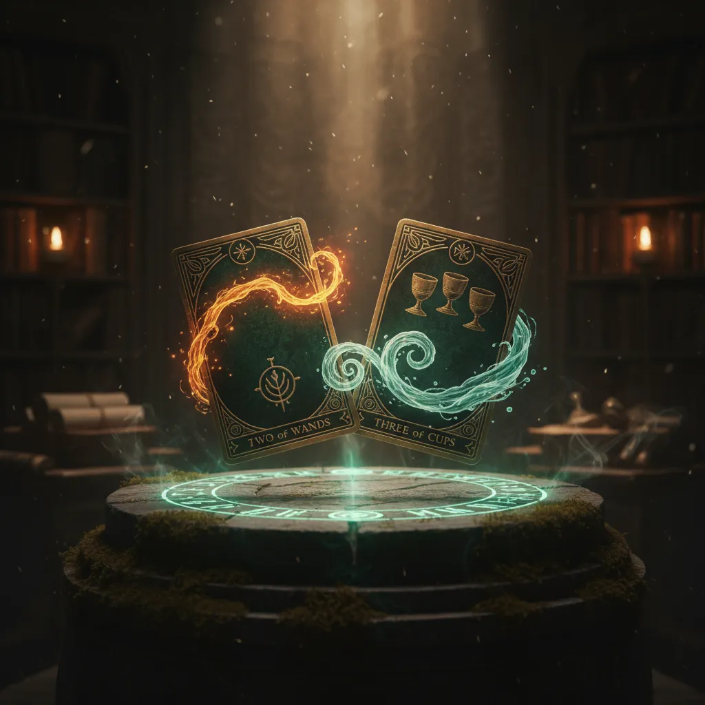 Cómo aprender combinaciones de 2 cartas en el Tarot: Guía de dignidades elementales