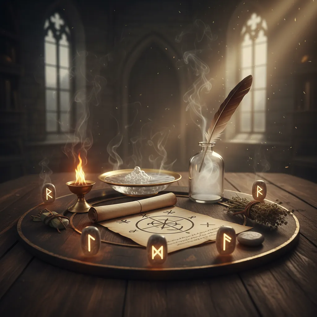 Ritual de protección con los cuatro elementos: Guía paso a paso