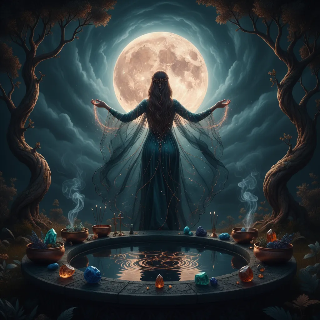 Selene la Diosa de la Luna: Ritual y Meditación para el Crecimiento Espiritual