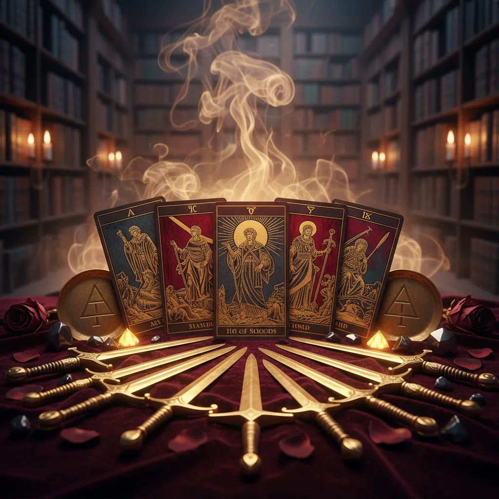 Significado de las Espadas en el Tarot: Guía completa de los Arcanos Menores