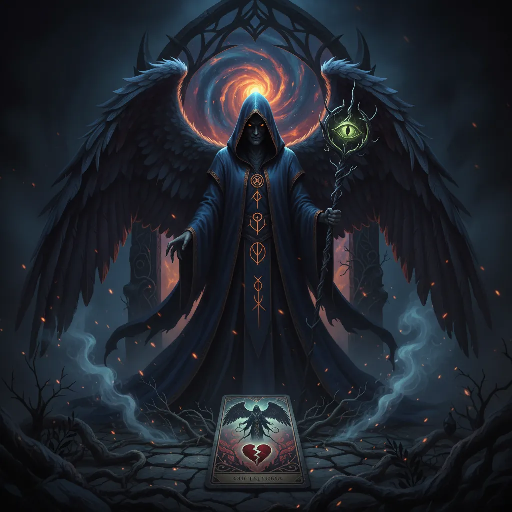 Ángel de la Enfermedad en el Tarot: Significado y Simbolismo